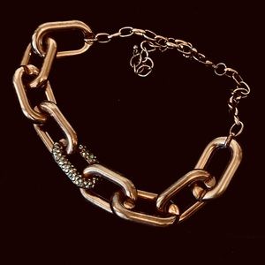 Lightweight Brown chain choker